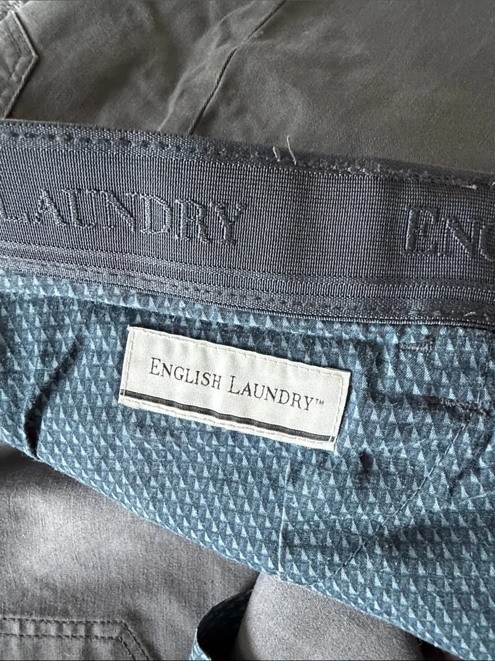 English Laundry Men's Gray Chinos - Straight Leg